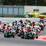 Beim Meeting in Misano wird es eng auf der Rennstrecke