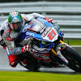 John Hopkins stürzte im Regen in Knockhill