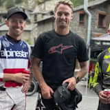 Casey Stoner mit Chaz Davies