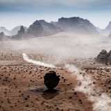 Atemberaubende Landschaften werden bei der Dakar durchfahren