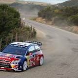 Sébastien Loeb 2008 bei seinem letzten Sieg auf Korsika