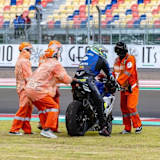 Andrea Mantovani hätte nach seinem Sturz im ersten Rennen auf die Streckenposten hören sollen