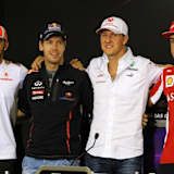 Alle wurden Weltmeister, aber alle wurden auch mehrfach WM-Zweiter: Lewis Hamilton, Sebastian Vettel, Michael Schumacher und Fernando Alonso