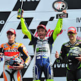 Assen-GP: Marc Márquez, Valentino Rossi und Cal Crutchlow