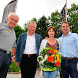 Zwickl, Dr. Porsche, Rosanne und Nigel Mansell