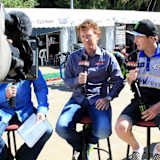 Auckland 2014: Jason Crump (Mitte) im Gespräch mit Darcy Ward