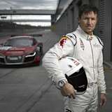 Baumgartner bei Tests mit dem Audi auf dem Lausitzring