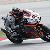 Die Aprilia funktioniert mit Sylvain Guintoli als Steuermann in Sepang besonders gut