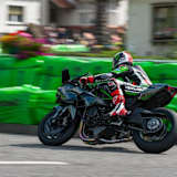 Jonathan Rea auf der Kawasaki H2R