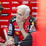 Ducati-Teammanager Davide Tardozzi (re.) mit Marc Marquez