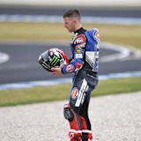 Jonathan Rea hatte am Dienstag einen heftigen Abflug