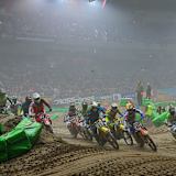 Schon am Freitagabend gab es in der Dortmunder Westfalenhalle viel Action zu sehen