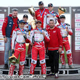 Das siegreiche polnische Team