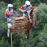 Starke Auftritte: Die Gaststarter Eddie Janecke/Gordon Bothur sind auch in Geisleden für Spitzenplätze gut