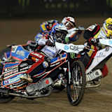 Rohan Tungate (vorne) trumpfte nach dem Melbourne-GP erneut auf