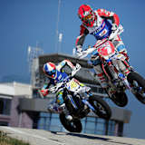 Bis zu einem Fehler führte Ivan Lazzarini (vorne)