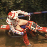 Rolf Dieffenbach 1983 als Honda Werksfahrer