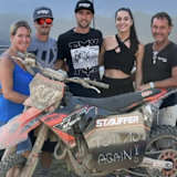 Marcel Stauffer (Mitte) ist auch immer wieder in der MX2-WM zu sehen