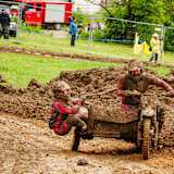 Gelungenes Heimrennen: Patrick Hengster und Celina Jahn kämpften sich auf den fünften DM-Rang vor