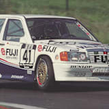 Vizemeister im ersten DTM-Jahr: 1988 Asch in jenem 190er Mercedes, den die „Untergrund-Truppe“ aus Stuttgart betreut hat