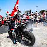 Toprak und seine Fans hatten in Misano viel zu feiern