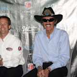 John Andretti mit «King» Petty