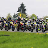 Das Startfeld der Supermoto-DM ist prall gefüllt