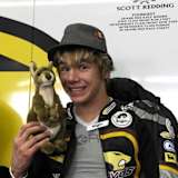 Scott Redding siegte 2008 in Donington (125)