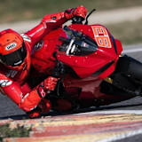 Marc Marquez auf der neuen Ducati Panigale V2 S