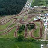 Die MX-Piste in Dolle aus der Vogelperspektive