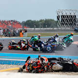 Für Remy Gardner (87) ist das Balaton-Wochenende beendet