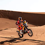 Daniel Sanders (KTM) ist erneut Dakar-Leader