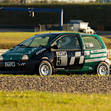 Der RauhRacing Renault Twingo, welcher am 24h-Rennen teilnehmen sollte