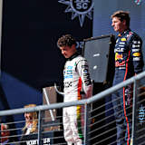 Norris, Verstappen und Leclerc waren alle schon einmal Jäger und Gejagter