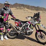 James Hillier vor Start zur Dakar-Rallye