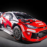 Der Toyota GR Yaris-Rally1 in neuem Farbenkleid 