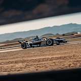 Der neue Formel E Porsche beim Test in Almería