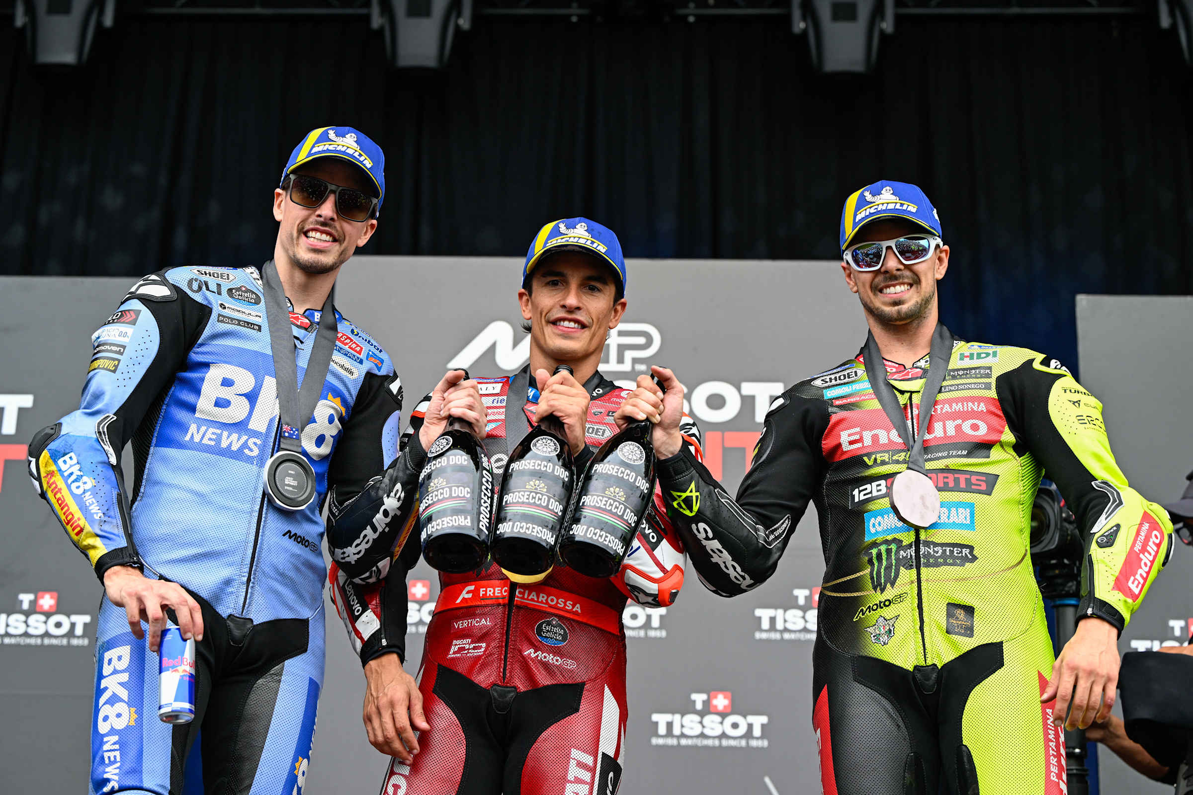 Alex Márquez, Marc Márquez, Fabio Di Giannantonio