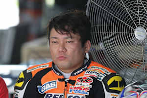 Akiyoshi beim diesjährigen Sepang-Test