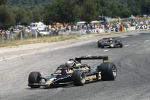Lotus-Duell Andretti vor Peterson, Le Castellet ’78 