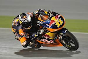 Sandro Cortese startet beim Katar-GP von der Pole-Position 