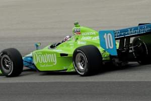 Dario Franchitti siegt auch in grün-blau