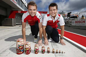 Jamie Green und Adrien Tambay (re.)