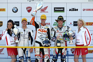 Michael Ranseder, Matej Smrz und Damian Cudlin (v.l.)