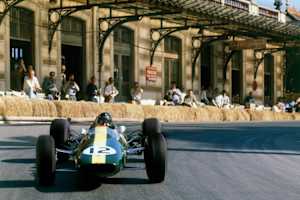 Jim Clark: Mit dem Lotus auf Stadtrundfahrt in Monaco