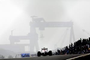 Jaime Alguersuari zeigte am Ende sogar Nico Rosberg sein Heck