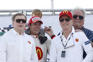 Bild aus besseren Tagen: Haas, Bourdais, Newman, Lanigan