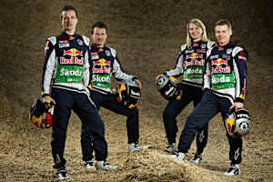 Das Red Bull Rallye Team