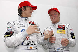 Roberto Merhi (links) und Felix Rosenqvist (rechts).