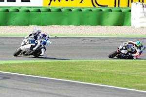 Arie Vos mit Stunt-Show in der Sachskurve